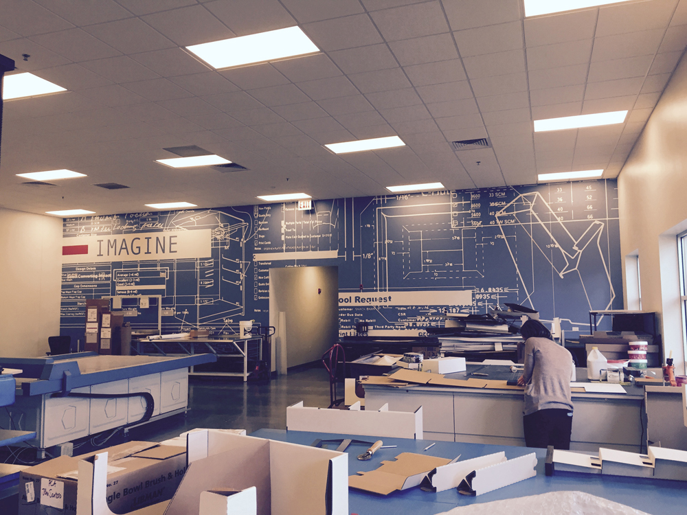 Fred Okuns & Associates Commercial Wallpaper Installation Houston